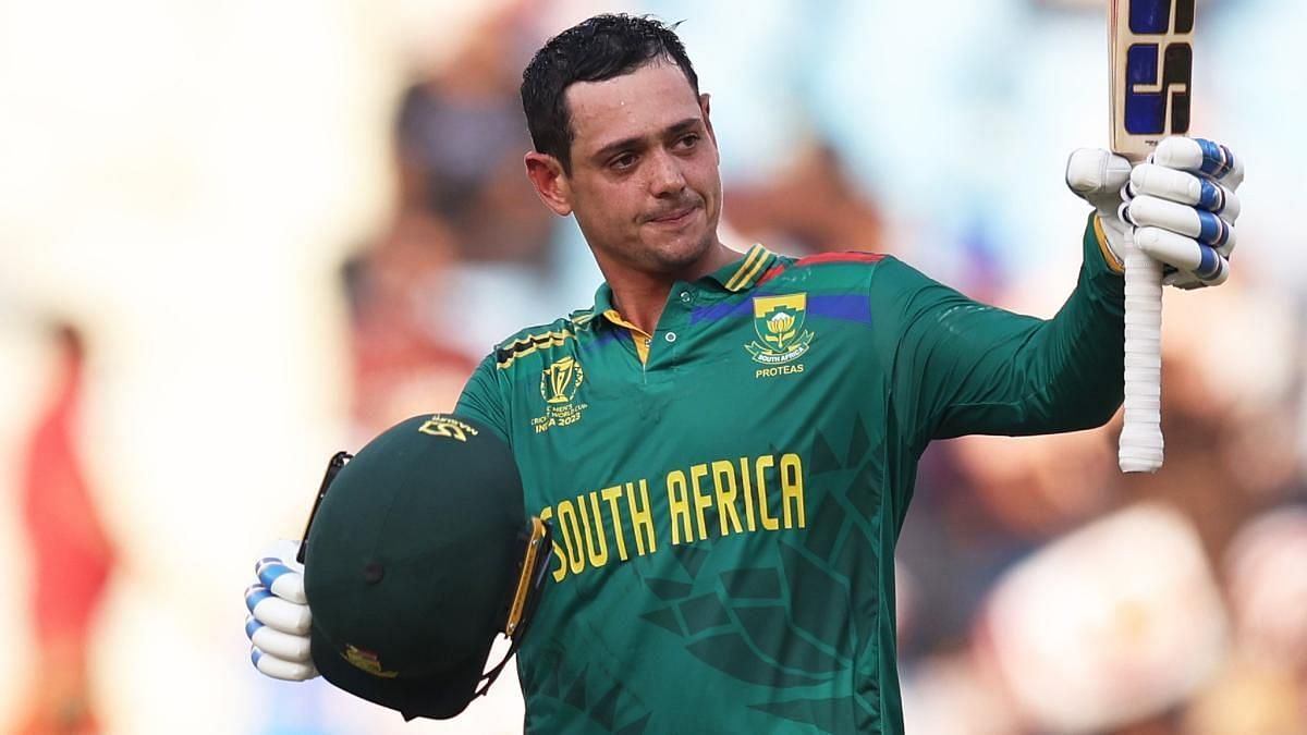 Quinton de Kock has smashed three centuries already in the 2023 edition of the World Cup.