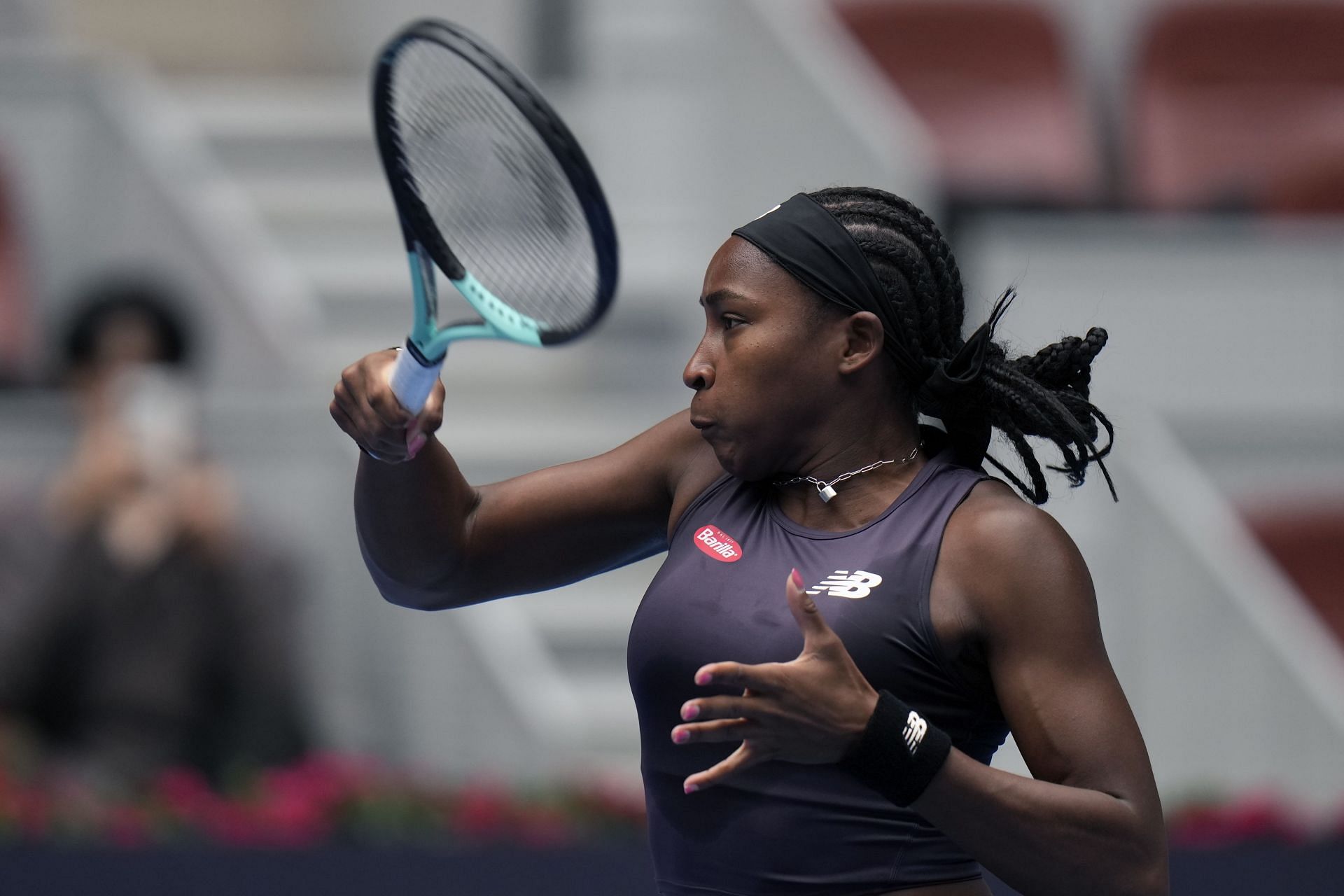 Coco Gauff at the 2023 China Open.