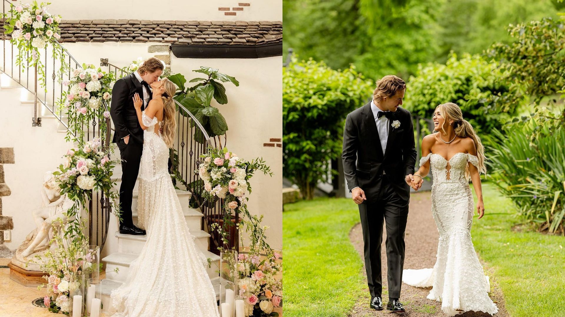 Amy Pickett posted throwback pictures from her wedding day.