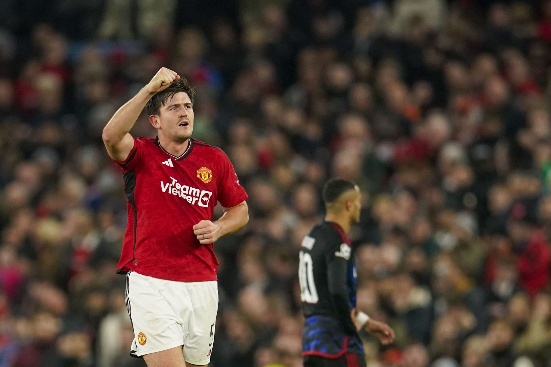 Maguire scored the winning goal on the night.