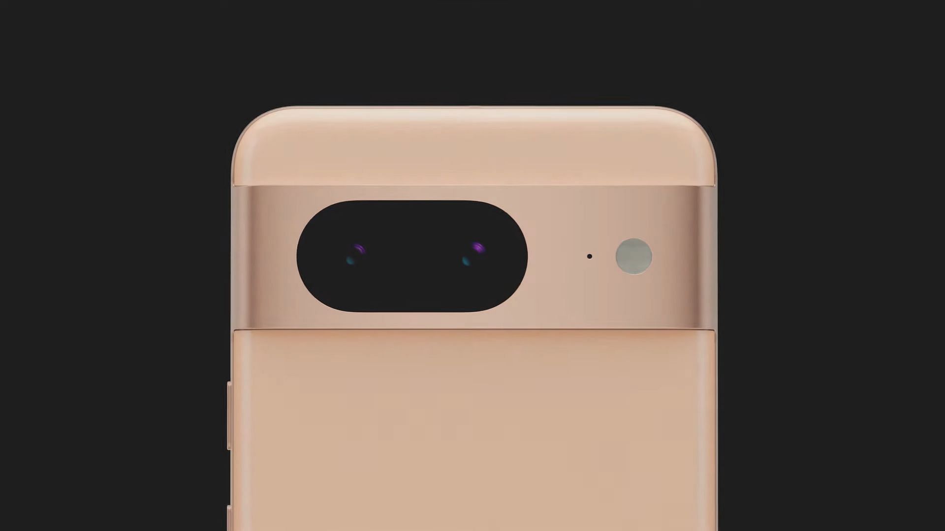 The camera module on the new Pixel smartphones (Image via Google)