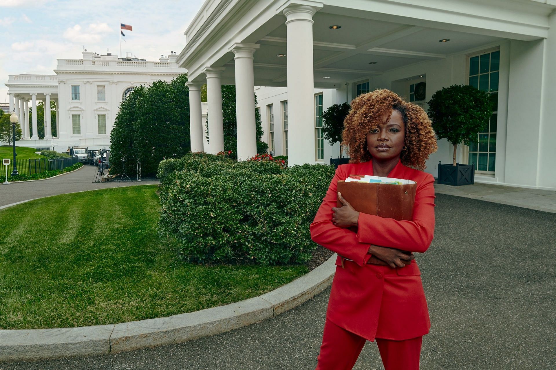 White House Press Secretary receives massive backlash after Democratic lawmaker questioned her speech about antisemitic hate crimes. (Image via Karine Jean-Pierre/ Instagram)