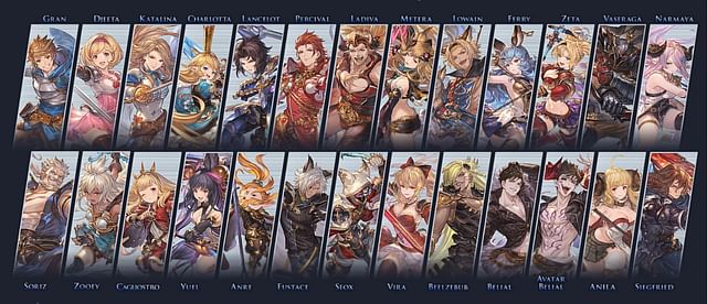 Granblue Fantasy Versus Rising Open Beta: Complete character roster ...