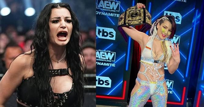 Hikaru Shida breaks silence after beating Saraya (fka Paige) on AEW Dynamite