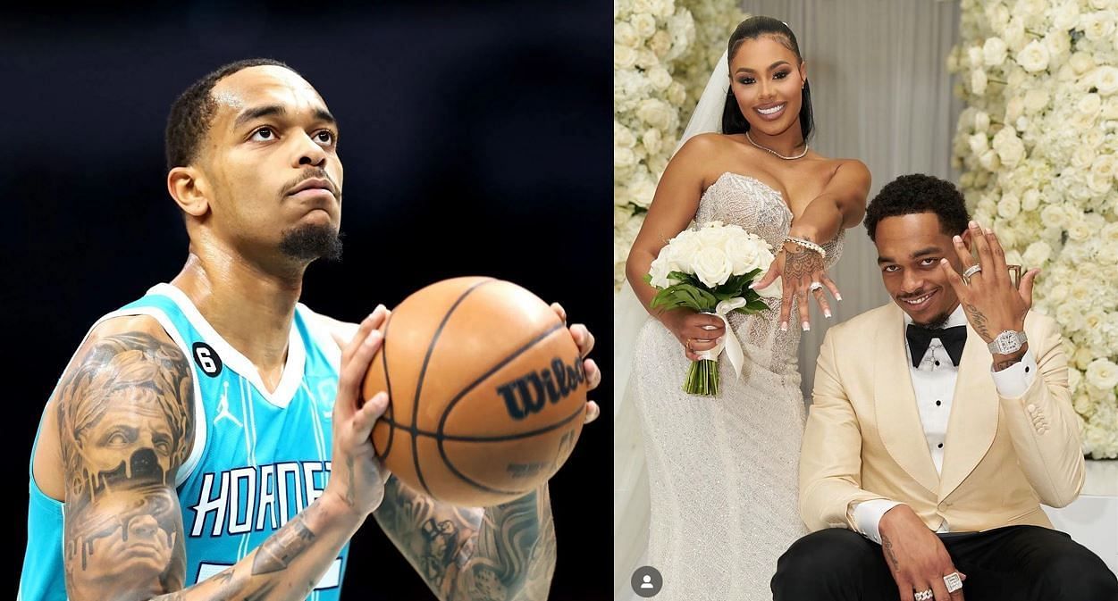 Charlotte Hornets forward P.J. Washington married the mother of his second child, Alisah Chanel, at the weekend.