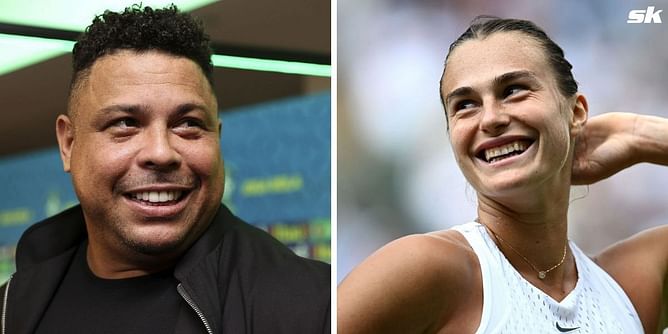 Aryna Sabalenka asks Ronaldo for lessons after Brazilian legend reacts to her soccer skills