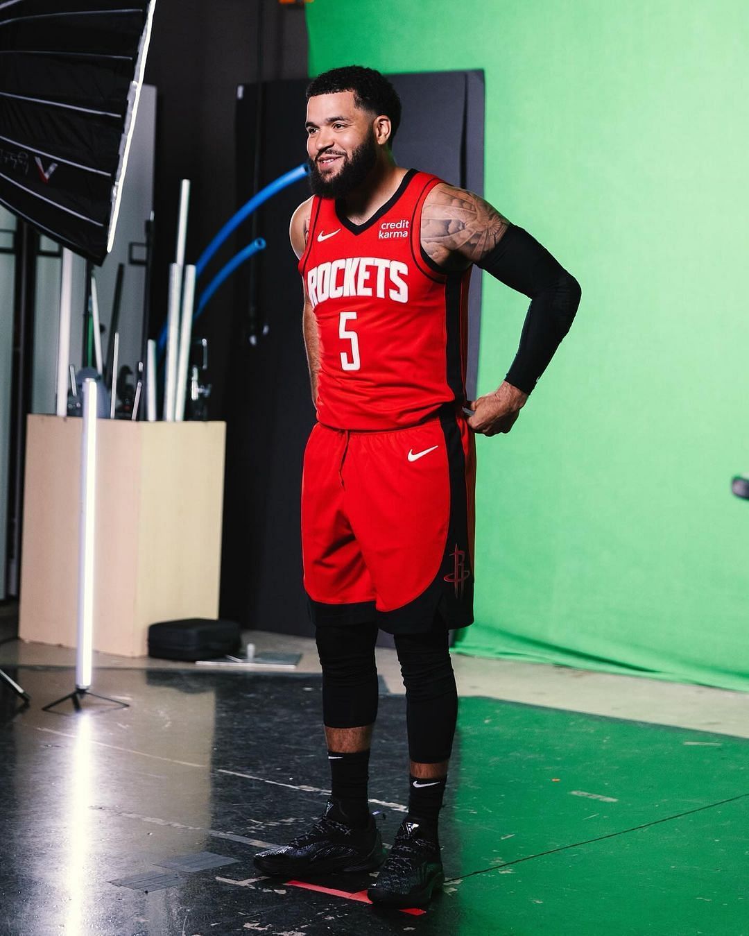 Fred VanVleet switched allegiance to the Houston Rockets in the summer (via Instagram)
