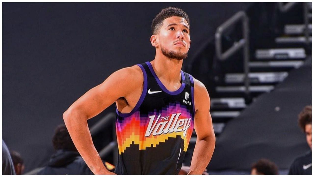 Devin Booker&#039;s legitimate chances of winning the championship this year (via Instagram)