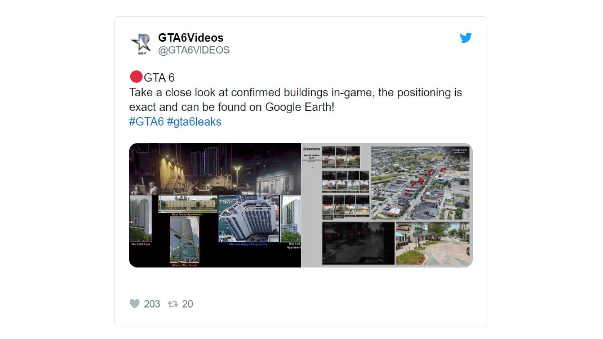 The discovery of real-life Miami buildings in the Grand Theft Auto 6 leaks (Image via Sportskeeda)