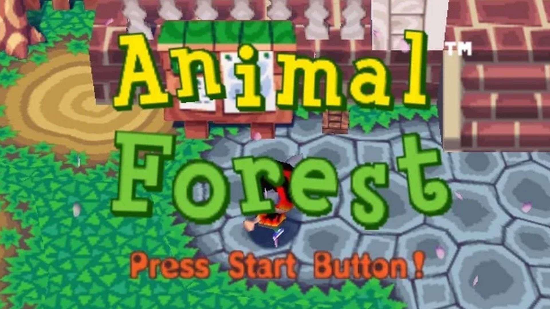 Loading screen of the first Animal Crossing (Image via Nintendo)