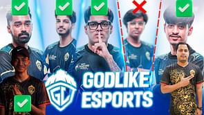 Kronten declares new GodLike’s BGMI lineup, Spower leaves