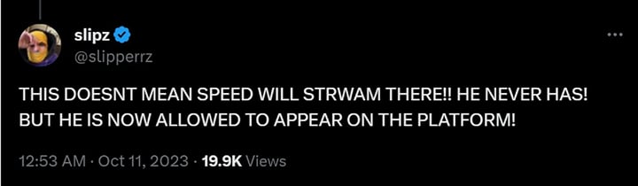 IShowSpeed's unban: Twitch unban and YouTube star's return to streaming ...