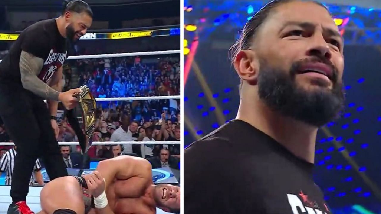 Reigns attacked Knight on SmackDown