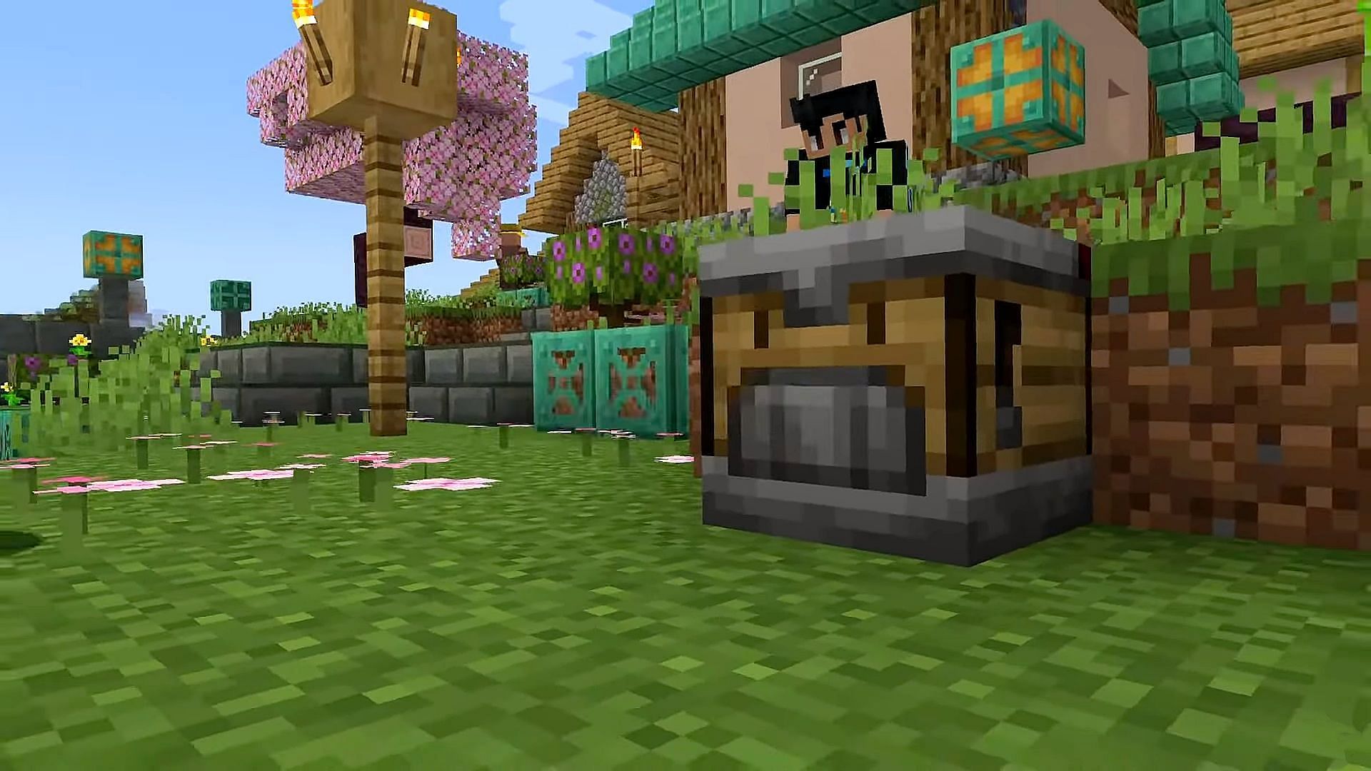 New Minecraft Beta Introduces Blocks Made By Frogs - GameSpot