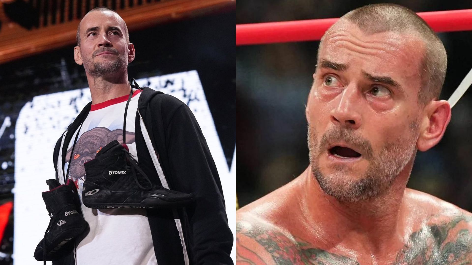 Punk was terminated by All Elite Wrestling last month.