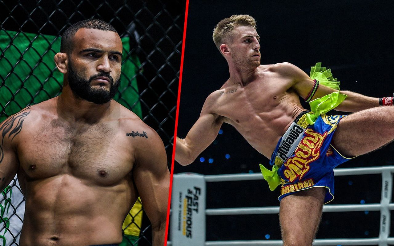 John Lineker (left) and Jonathan Haggerty (right) | Image credit: ONE Championship