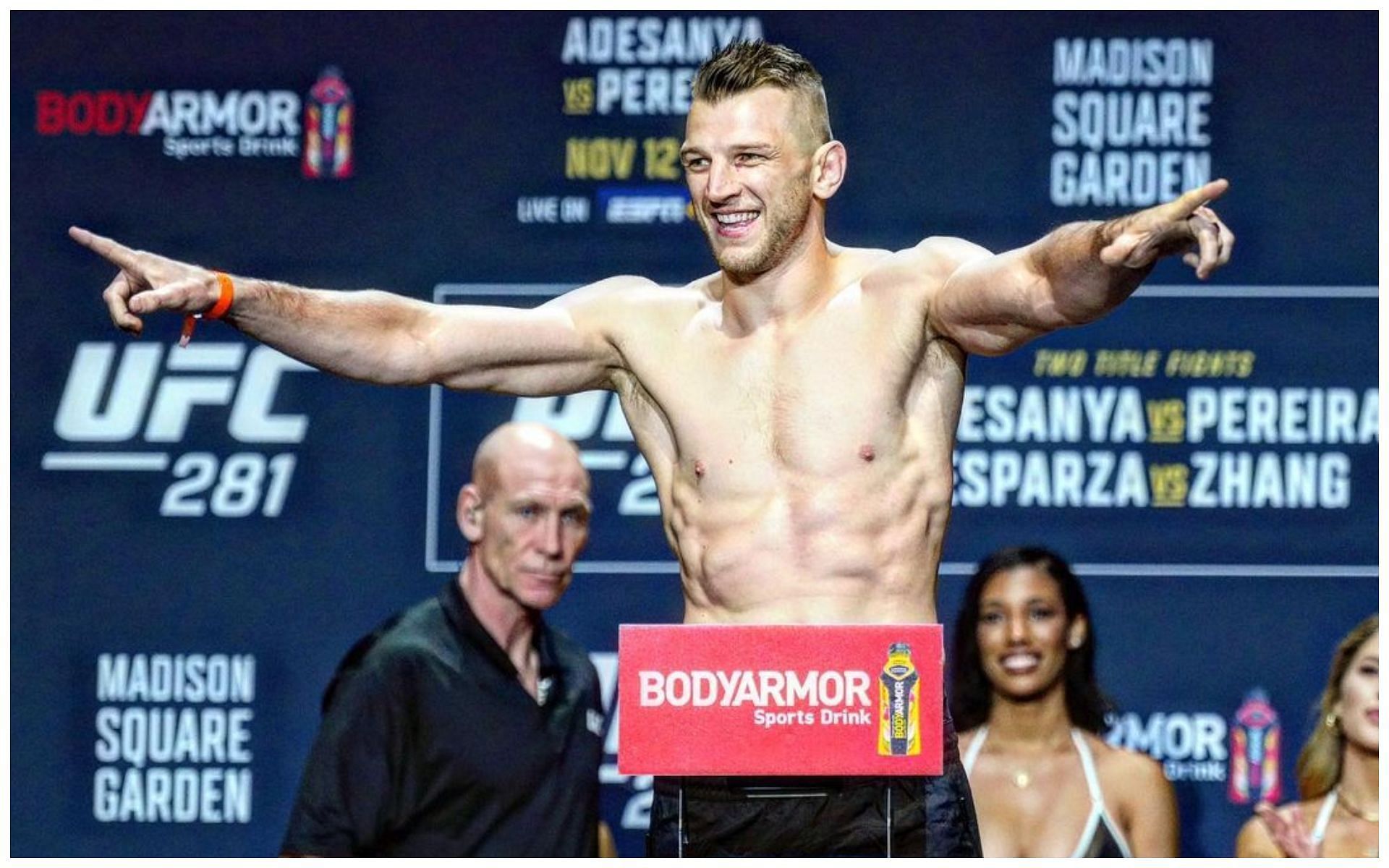 UFC lightweight fighter Dan Hooker