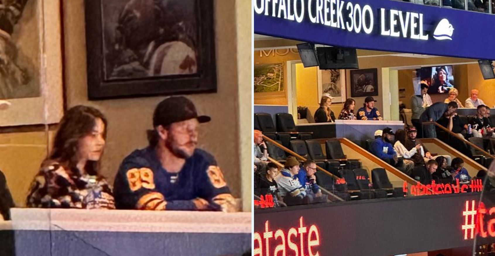 Hailee Steinfeld and Josh Allen go public with first appearance together at Buffalo Sabres game