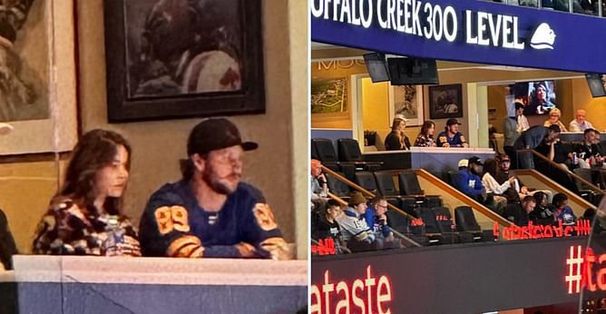 IN PHOTOS: Hailee Steinfeld and Josh Allen go public with first appearance together at Buffalo Sabres game