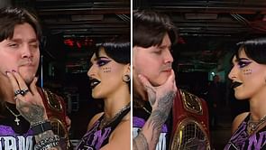 Rhea Ripley sends one-word reaction to WWE sharing video of her checking Dominik Mysterio's face for injuries