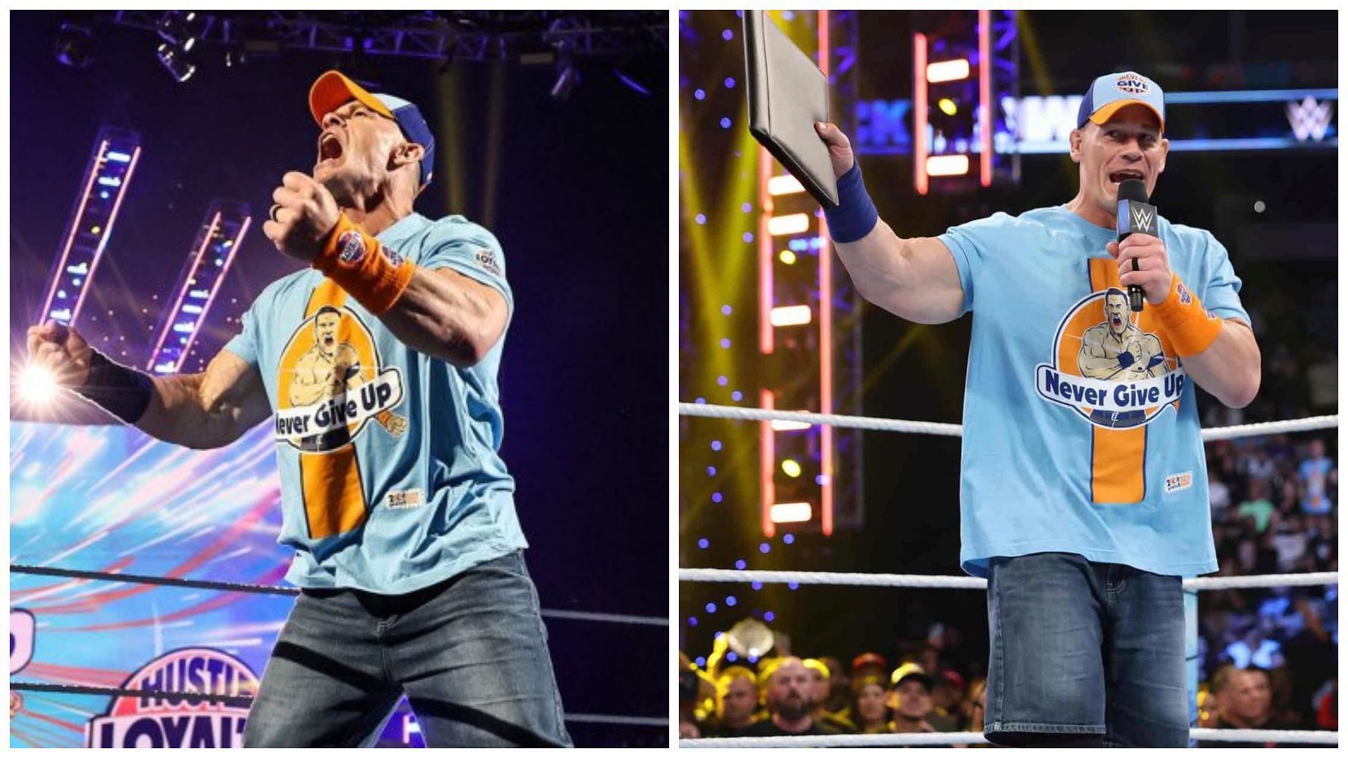 John Cena is a 16-time World Champion.