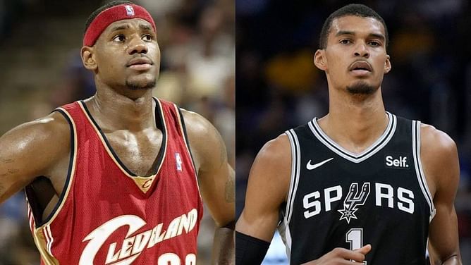 LeBron James vs Victor Wembanyama: Which NBA star had the better debut? Comparing stats, performance and impact