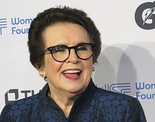 Billie Jean King at the 2023 Women's Sports Foundation Awards.