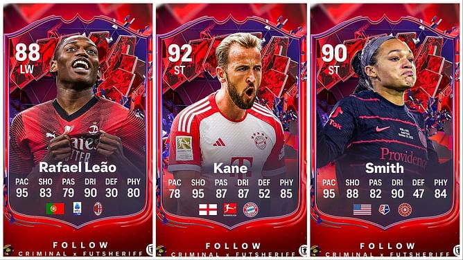 EA FC 24 leaks hint at Rafael Leao, Harry Kane, and Sophia Smith being part of Trailblazers Team 2