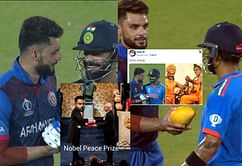 "Why did Kattappa Naveen betray Bahubali Gambhir"- Top 10 funny memes as Virat Kohli and Naveen-ul-Haq embrace each other during IND vs AFG clash