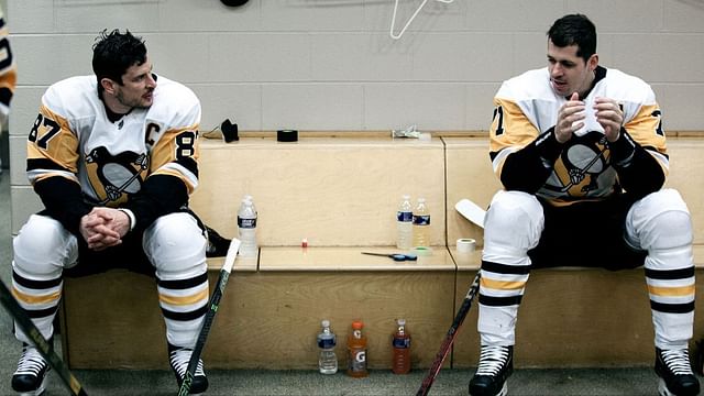 Sidney Crosby and Evgeni Malkin 