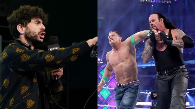 Tony Khan takes another massive dig at WWE, points out broken streak of John Cena and Undertaker