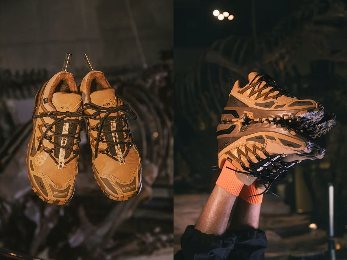 Atmos x Salomon ACS + CSWP “Strata Fossil” sneakers: Release date