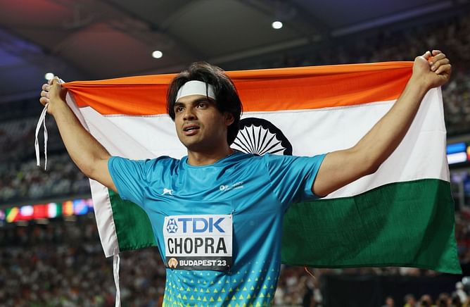 Neeraj Chopra's top 5 javelin throws ft. Diamond League & World Athletics Championships