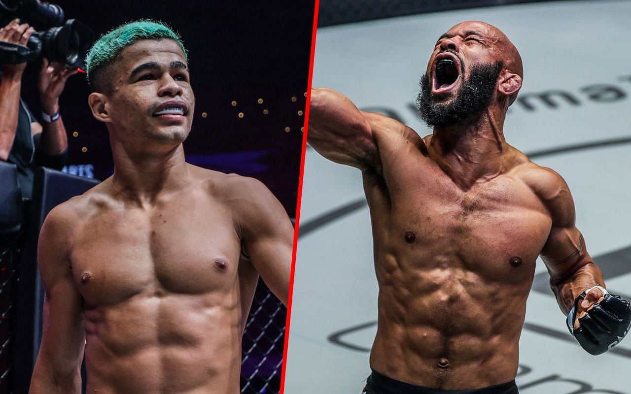 Fabricio Andrade and Demetrious Johnson. [Image: ONE Championship]