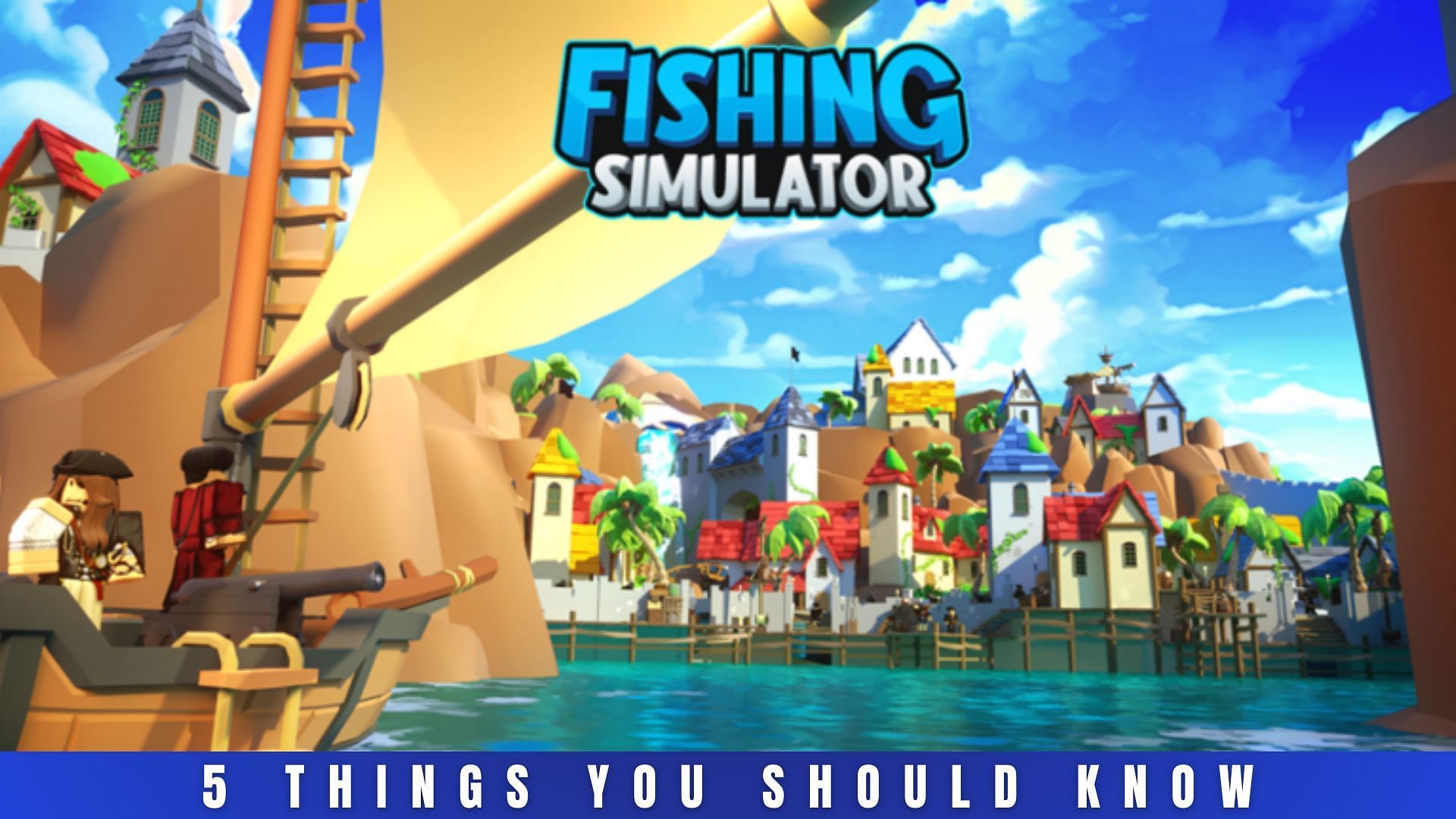 Reel in the fun in Fishing Simulator. (Image via Sportskeeda)