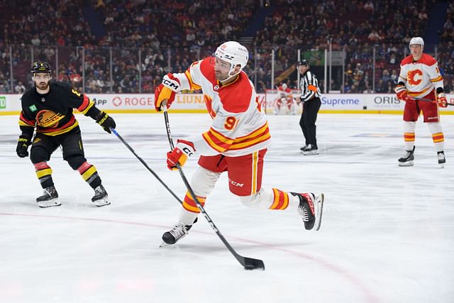 Calgary Flames v Vancouver Canucks