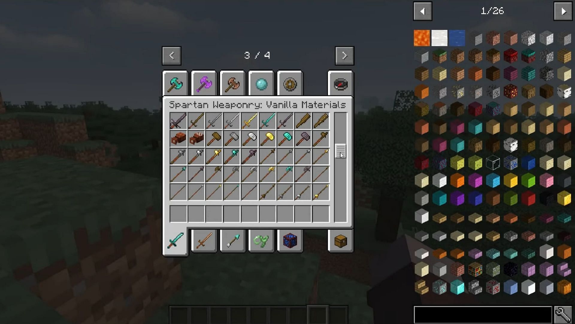 Mods have been an excellent way to access new weapons that Mojang hasn&#039;t included (Image via OnMod/YouTube)