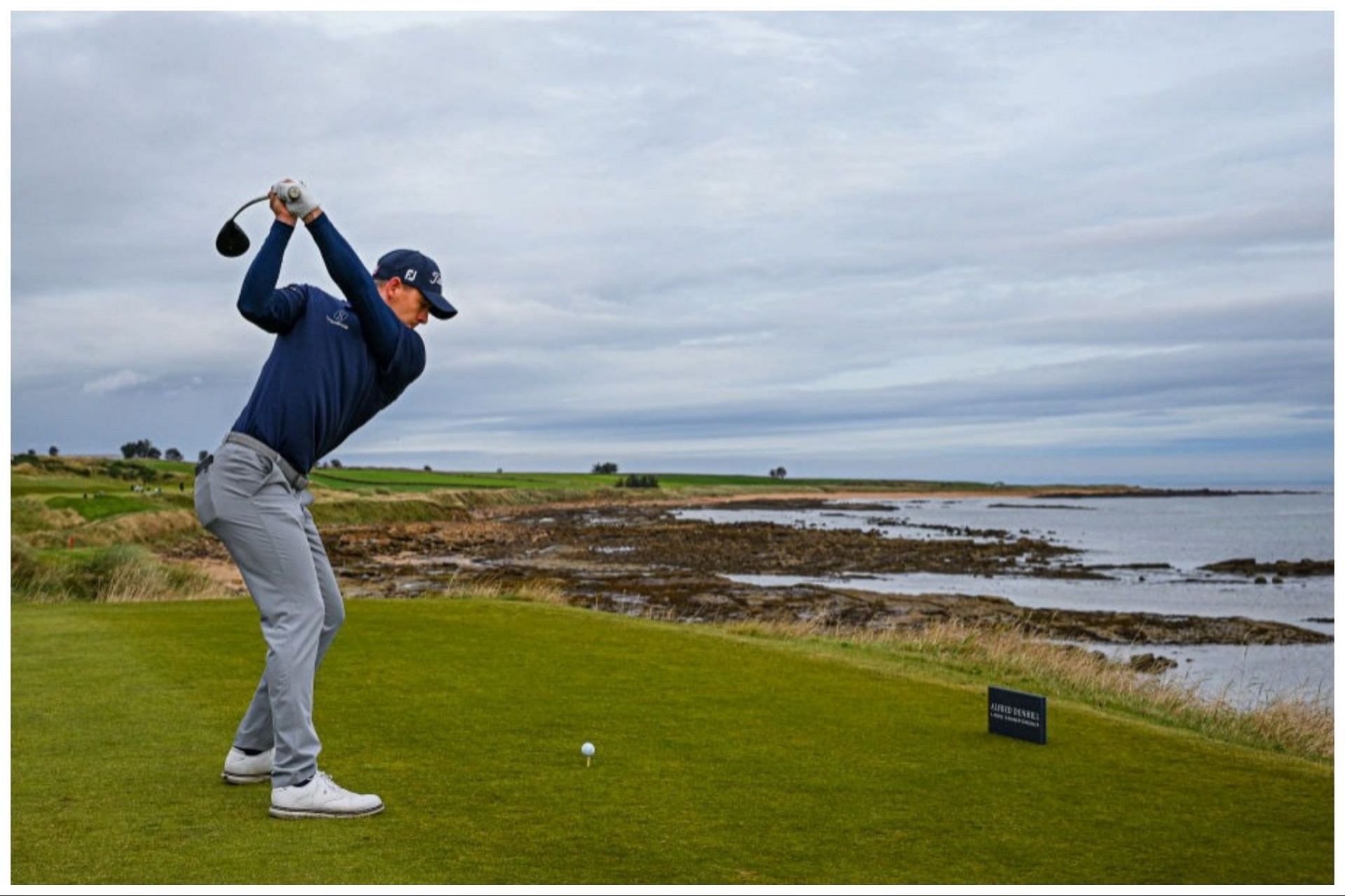 Grant Forrest is placed joint second after two rounds of the Alfred Dunhill Links Championship. (Image via Getty)
