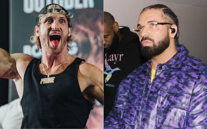 Logan Paul gives two-word response to rapper Drake placing massive bet on him despite infamous curse
