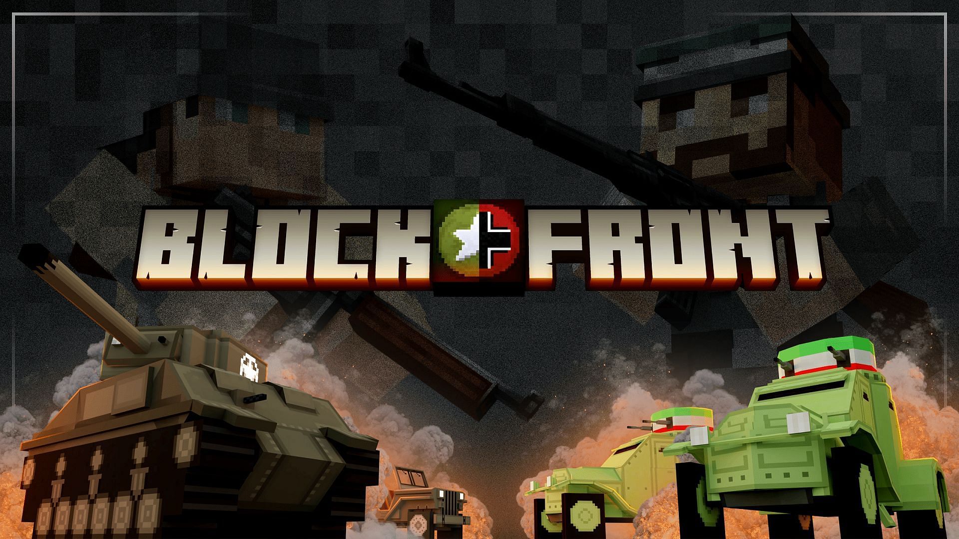 BlockFront catapults Minecraft into the era of World War II (Image via LeScooter/Modrinth)
