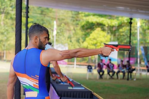 Mayank Chaphekar braves injury to bag three Gold in Modern Pentathlon for Maharashtra