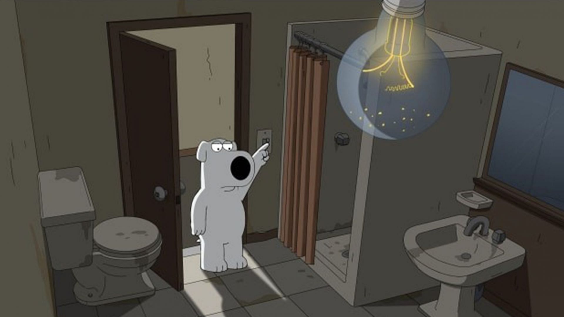 Brian helping Stewie with his first shower promises a heartwarming and funny character-driven plot. (Image via Fox)