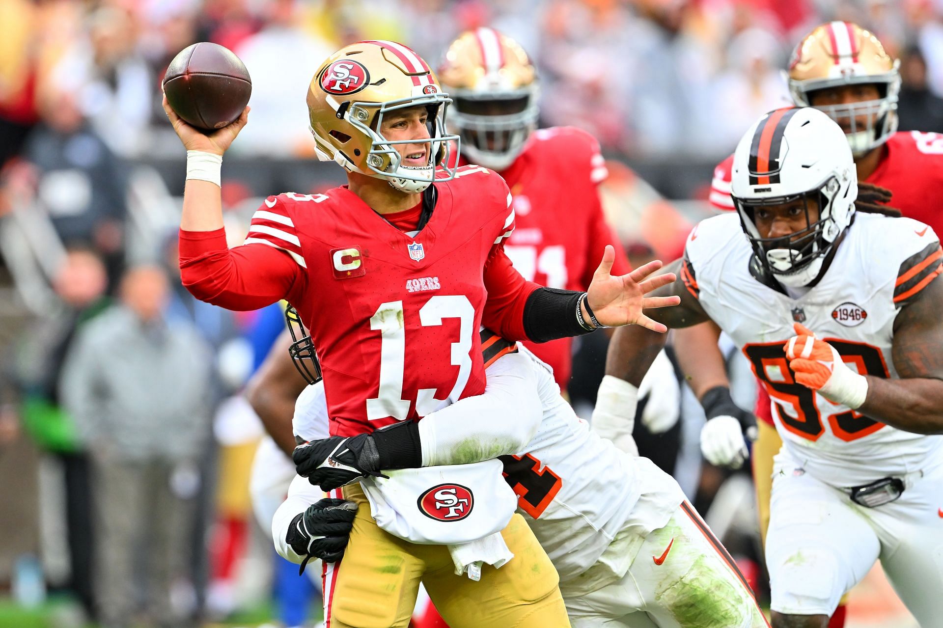 San Francisco v Cleveland Browns