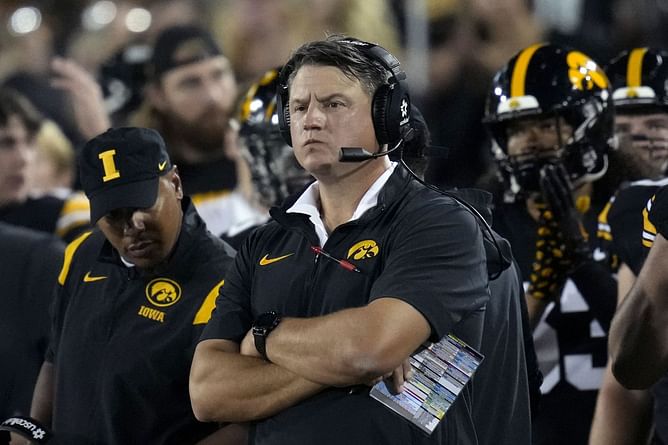 Iowa Hawkeyes announce that offensive coordinator Brian Ferentz will not return in 2024
