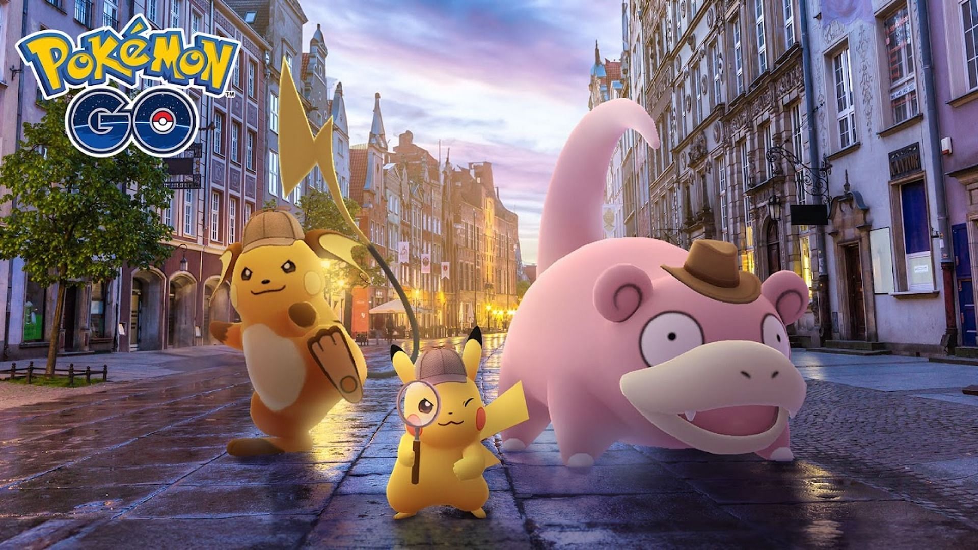 Official artwork for the Detective Pikachu event for Pokemon GO (Image via Niantic)