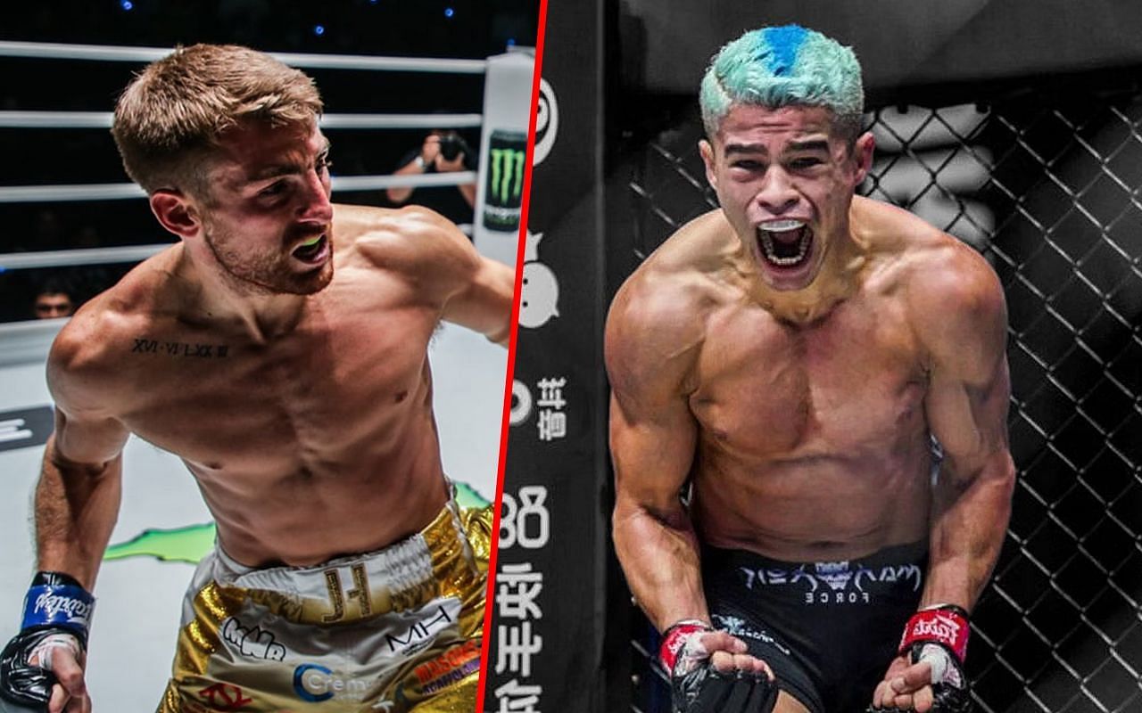 Jonathan Haggerty and Fabricio Andrade - Photo by ONE Championship