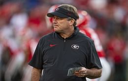 Georgia HC Kirby Smart has the most college football coach reaction to a Miley Cyrus question