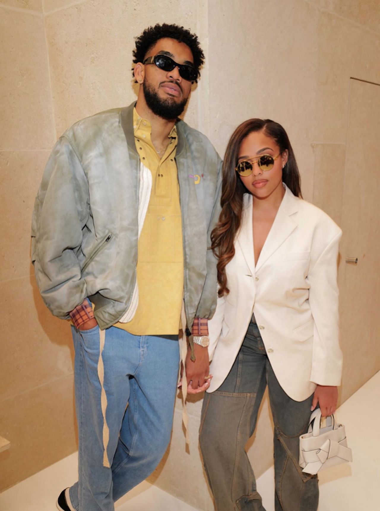 Karl-Anthony Towns and Jordyn Woods - ComplexStyle Instagram