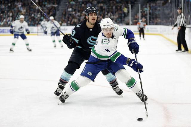 Vancouver Canucks v Seattle Kraken