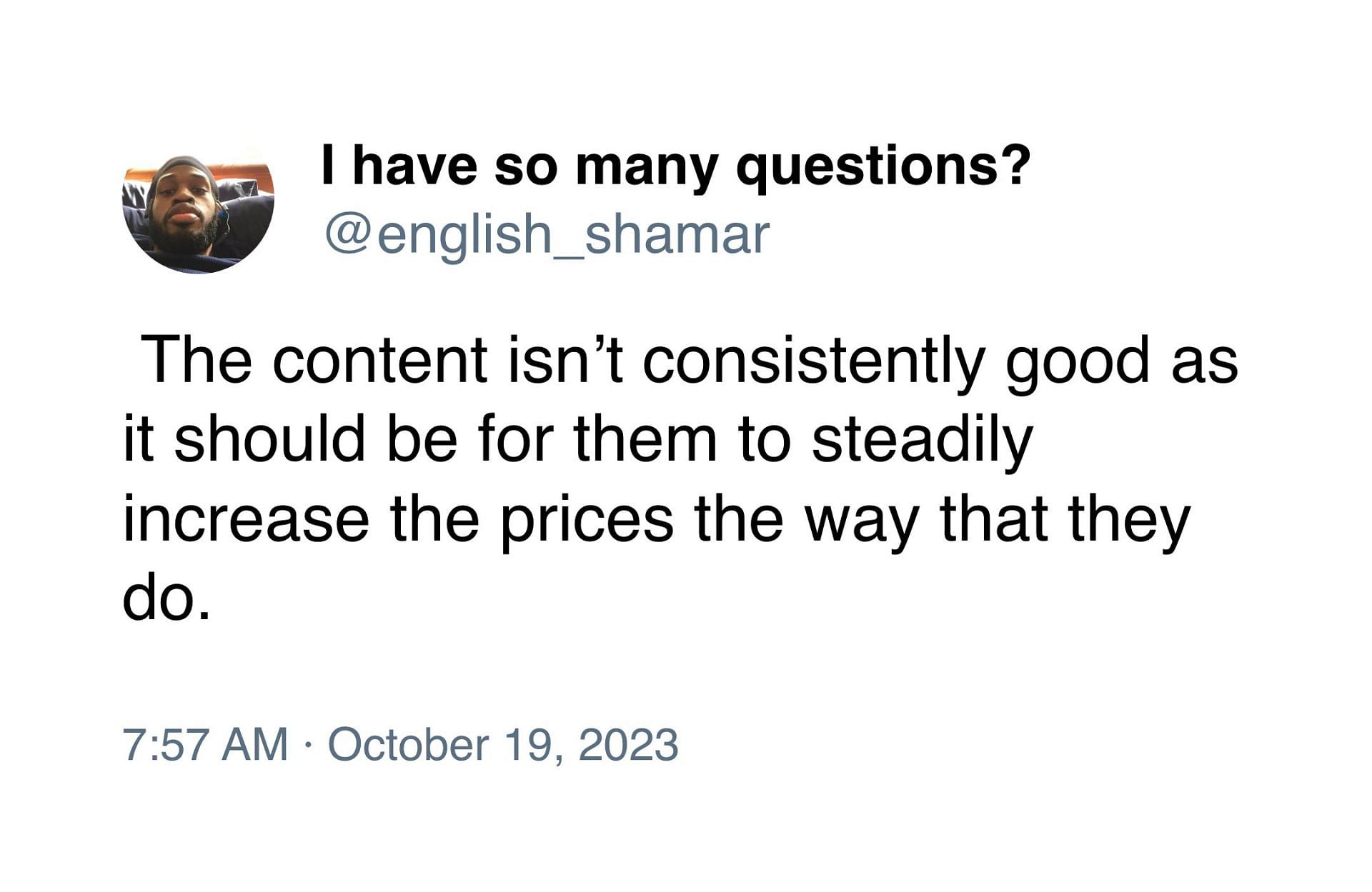 Fans react to Netflix price hike (Image via X)